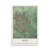 Map of Moore, Oklahoma, 12 x 18 inch unframed archival matte print