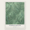 Pumpkin Hollow, Oklahoma map print, the full design
