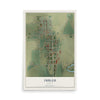 Map of Imbler, Oregon, 12 x 18 inch unframed archival matte print