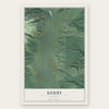 Kerby, Oregon map print, the full design