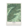 Map of Barry, Pennsylvania, 12 x 18 inch unframed archival matte print