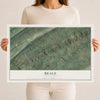 Map of Beale, Pennsylvania, 12 x 18 inch unframed archival matte print