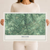 Map of Bigler, Pennsylvania, 12 x 18 inch unframed archival matte print
