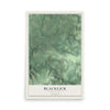 Map of Blacklick, Pennsylvania, 12 x 18 inch unframed archival matte print