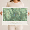 Map of Bloomfield, Crawford County, Pennsylvania, 12 x 18 inch unframed archival matte print