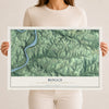 Map of Boggs, Armstrong County, Pennsylvania, 12 x 18 inch unframed archival matte print