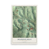 Map of Braddock Hills, Pennsylvania, 12 x 18 inch unframed archival matte print