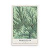 Map of Brokenstraw, Pennsylvania, 12 x 18 inch unframed archival matte print