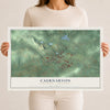 Map of Caernarvon, Berks County, Pennsylvania, 12 x 18 inch unframed archival matte print
