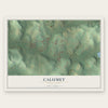 Calumet, Pennsylvania map print, the full design