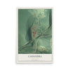 Map of Cassandra, Pennsylvania, 12 x 18 inch unframed archival matte print