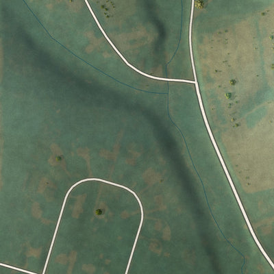 Second close-up of the map of Centerport, Pennsylvania print showing more streets and buildings
