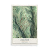 Map of Chalfant, Pennsylvania, 12 x 18 inch unframed archival matte print