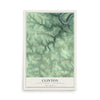 Map of Clinton, Venango County, Pennsylvania, 12 x 18 inch unframed archival matte print