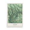 Map of Clover, Pennsylvania, 12 x 18 inch unframed archival matte print