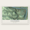 Collinsburg, Pennsylvania map print, the full design