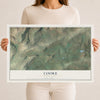 Map of Cooke, Pennsylvania, 12 x 18 inch unframed archival matte print