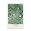 Map of Cooper, Clearfield County, Pennsylvania, 12 x 18 inch unframed archival matte print