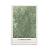 Map of Cumberland, Adams County, Pennsylvania, 12 x 18 inch unframed archival matte print
