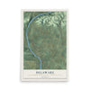 Map of Delaware, Northumberland County, Pennsylvania, 12 x 18 inch unframed archival matte print