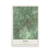 Map of Derry, Dauphin County, Pennsylvania, 12 x 18 inch unframed archival matte print