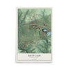 Map of East Caln, Pennsylvania, 12 x 18 inch unframed archival matte print