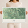 Map of Elk, Chester County, Pennsylvania, 12 x 18 inch unframed archival matte print