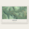 Emeigh, Pennsylvania map print, the full design