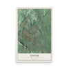 Map of Exeter, Berks County, Pennsylvania, 12 x 18 inch unframed archival matte print