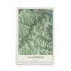 Map of Fallowfield, Pennsylvania, 12 x 18 inch unframed archival matte print