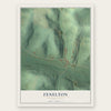 Fenelton, Pennsylvania map print, the full design