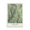 Map of Forest Lake, Pennsylvania, 12 x 18 inch unframed archival matte print