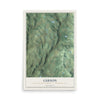 Map of Gibson, Susquehanna County, Pennsylvania, 12 x 18 inch unframed archival matte print