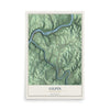 Map of Gilpin, Pennsylvania, 12 x 18 inch unframed archival matte print