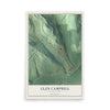Map of Glen Campbell, Pennsylvania, 12 x 18 inch unframed archival matte print