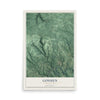 Map of Goshen, Pennsylvania, 12 x 18 inch unframed archival matte print