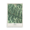Map of Gray, Pennsylvania, 12 x 18 inch unframed archival matte print