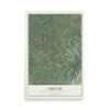 Map of Greene, Franklin County, Pennsylvania, 12 x 18 inch unframed archival matte print