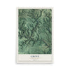 Map of Grove, Pennsylvania, 12 x 18 inch unframed archival matte print