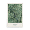 Map of Grugan, Pennsylvania, 12 x 18 inch unframed archival matte print