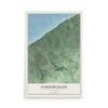 Map of Harborcreek, Pennsylvania, 12 x 18 inch unframed archival matte print