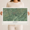 Map of Harris, Pennsylvania, 12 x 18 inch unframed archival matte print