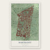 Hartranft, Pennsylvania map print, the full design