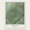 Holicong, Pennsylvania map print, the full design