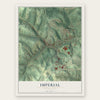 Imperial, Pennsylvania map print, the full design