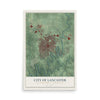 Map of the City of Lancaster, Lancaster County, Pennsylvania, 12 x 18 inch unframed archival matte print