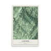 Map of Larimer, Somerset County, Pennsylvania, 12 x 18 inch unframed archival matte print