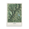 Map of Lewis, Lycoming County, Pennsylvania, 12 x 18 inch unframed archival matte print