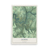 Map of Licking, Pennsylvania, 12 x 18 inch unframed archival matte print