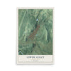 Map of Lower Alsace, Pennsylvania, 12 x 18 inch unframed archival matte print